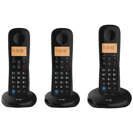 BT Everyday DECT TAM Phone Trio 90667