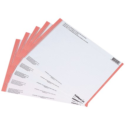 Elba Suspension Files Label Sheet Vertical (Pack of 10)