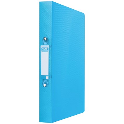 Elba Ring Binder 25mm Capacity A4 Blue 400104456