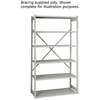 Bisley Shelving Bracing Kit 25x7x745mm Grey