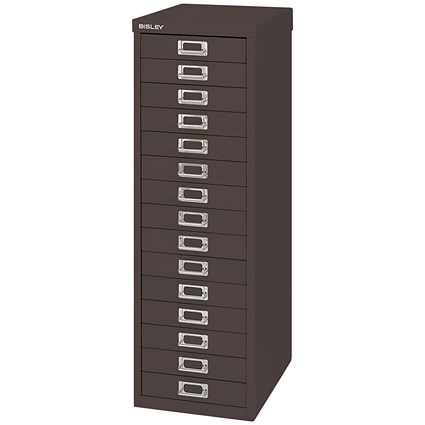 Bisley 15 Multidrawer Cabinet, Black Bisley 15 Multidrawer Cabinet, Black