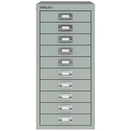 Bisley 10 Multidrawer Cabinet, Silver Bisley 10 Multidrawer Cabinet, Silver