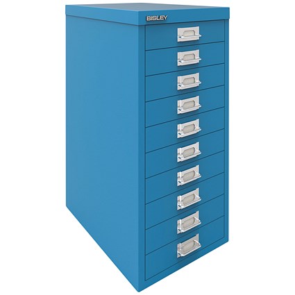 Bisley 10 Multidrawer Cabinet, Azure Blue Bisley 10 Multidrawer Cabinet, Azure Blue