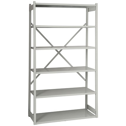 Bisley Shelving Starter Kit / W1000 x D460mm / Grey