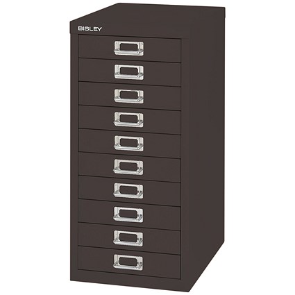 Bisley 10 Multidrawer Cabinet, Black Bisley 10 Multidrawer Cabinet, Black