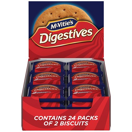 McVities Original Digestives Biscuits Twin Pack, Pack of 24
