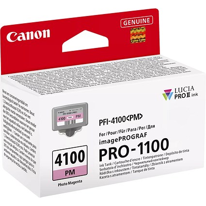 Canon PFI-4100 Photo Magenta Ink - 6782C001