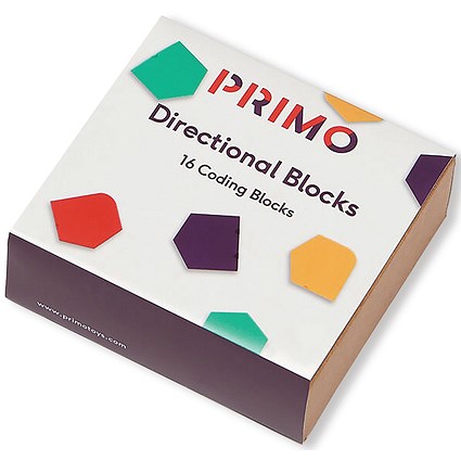 Directional Block Example Cubetto Directional Blocks x16 Coding Blocks PRIMO005A | Paperstone