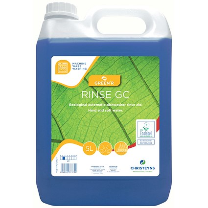 GreenR Ecological Automatic Dishwasher Rince Aid, 5 Litres
