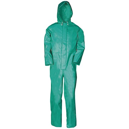 Beeswift Chemtex Coverall, Green, M