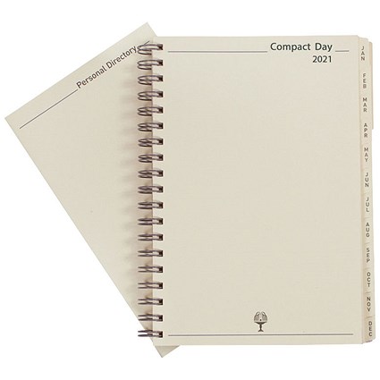 Collins Elite Refill Day Per Page Compact 2021