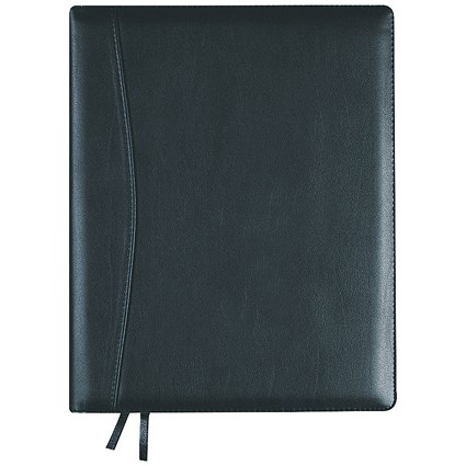 Collins Elite Diary Day Per Page Compact Black 2021