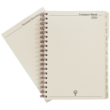 Collins Elite Compact Week To View Refill, 2026