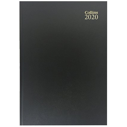 Collins 2020 A5 Diary, Week to View, Black