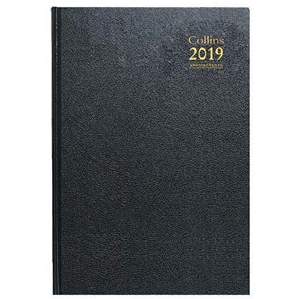 Collins 2018 - 2019 Academic Appointments Diary, Day Per Page, A4, Random Colour