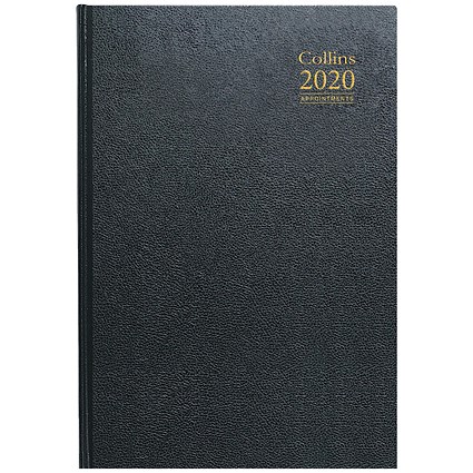 Collins Academic Diary Day Per Page Appt A4 Assorted 2020-21
