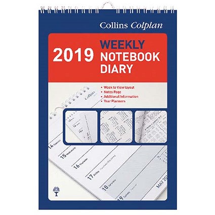 Collins 2019 Colplan Weekly Notebook
