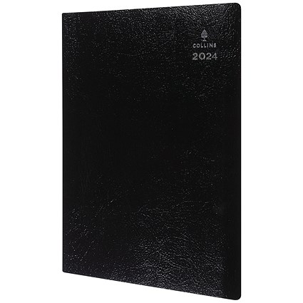 Collins Leadership A4 4 Appointment Diary, Day Per Page, 2024