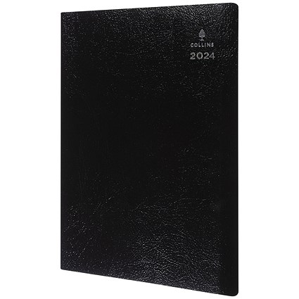 Collins Leadership A4 Appointment Diary, Week To View, 2024