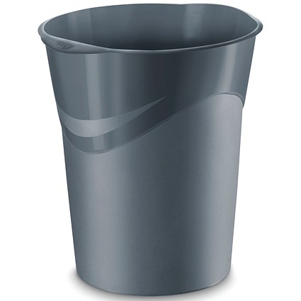 CEP Mineral Waste Bin 14 Litres Grey