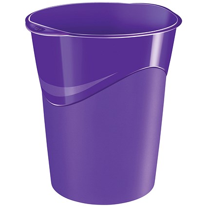 CEP Pro Gloss Waste Bin Purple 280GPURPLE