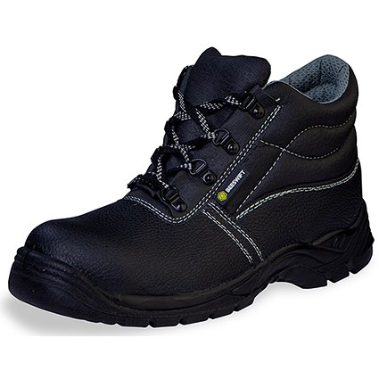 Beeswift Dual Density Pu Chukka S3 Boots, Black, 6