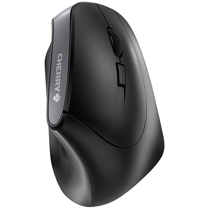 Cherry MW 4500 Right Hand Ergonomic Mouse, Wireless, Black
