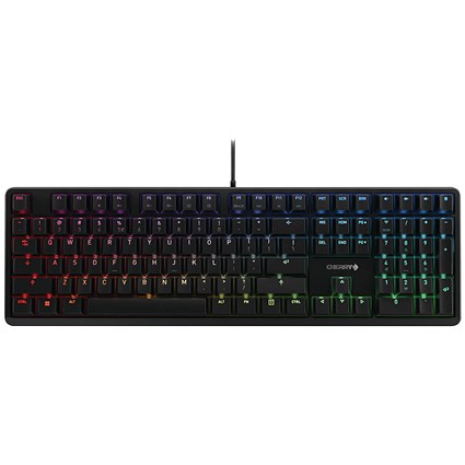 Cherry G80-3000N RGB Mechanical Keyboard, Wired, Black