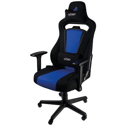 Nitro Concepts E250 Gaming Chair, Black & Blue