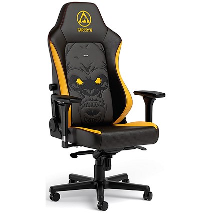 Noblechairs Hero Gaming Chair, Far Cry 6 Edition Black & Yellow Noblechairs Hero Gaming Chair, Far Cry 6 Edition Black & Yellow