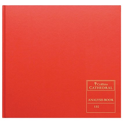 Collins Cathedral Analysis Book 150/4/16.1 - 4 Debit, 16 Credit