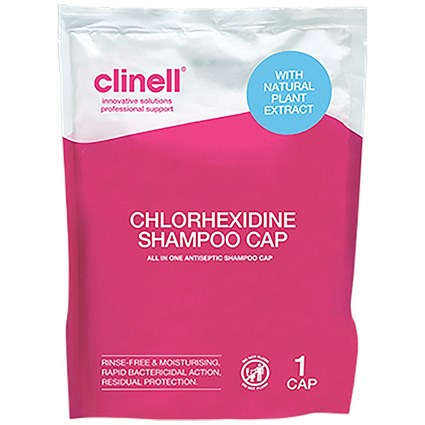 Clinell Chlorhexidine Shampoo Cap CHGSC1
