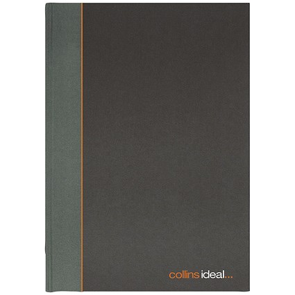 Collins Ideal Casebound Manuscript Book, A4, Ruled, 192 Pages