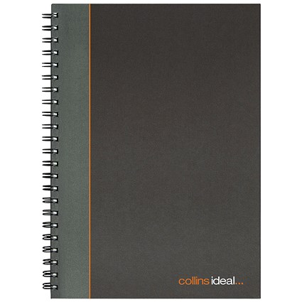 Collins Ideal Wirebound Notebook, A4, Ruled, 192 Pages