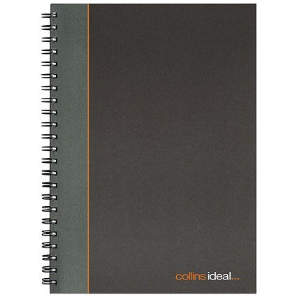 Collins Ideal Wirebound Notebook, A4, Ruled, 192 Pages Collins Ideal Wirebound Notebook, A4, Ruled, 192 Pages