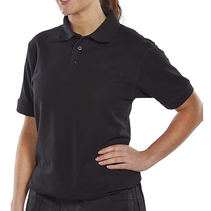 Beeswift Polo Shirt, Black, 3XL Beeswift Polo Shirt, Black, 3XL