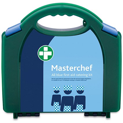 Masterchef 10 Person All Blue Catering Kit In Box