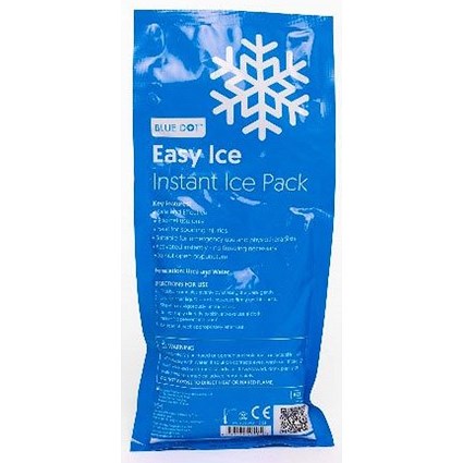 Blue Dot Disposable Instant Ice Pack - Large