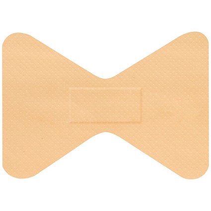 Hygioplast Waterproof Fingertip Plasters, 60x40mm, Pack of 50