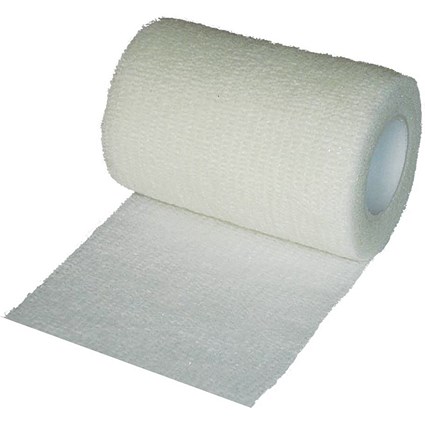 Hygio White Cohesive Bandage, 2.5cm X 4.5m, Pack of 10