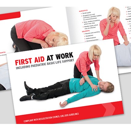 Click Medical First Aid At Work Book | Paperstone