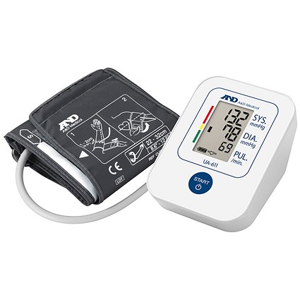 Click Medical Blood Pressure Monitor Upperarm