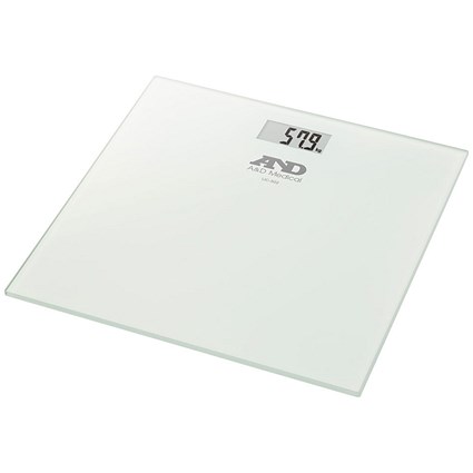 A&D Medical Glass Top Personal Digital Scale