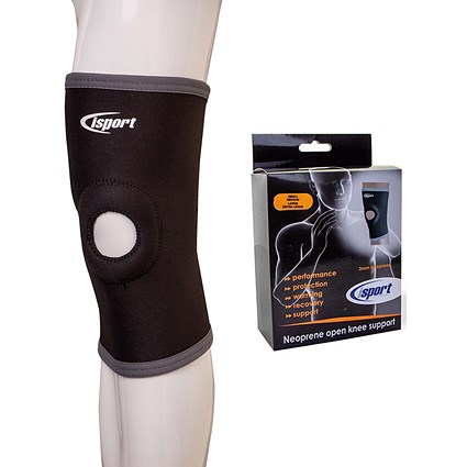 Click Medical Neoprene Open Knee Support, XL