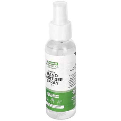 Click Medical Hand Sanitiser, 100ml