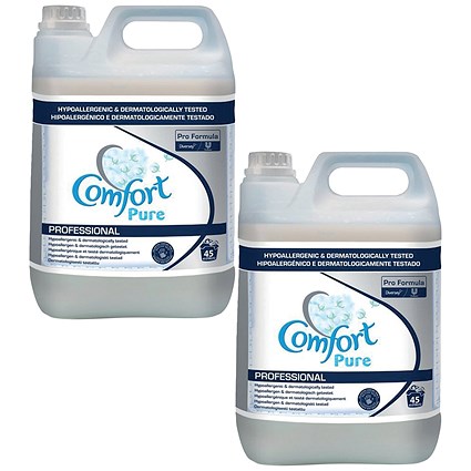 Comfort Fabric Conditioner Pure 5L (Pack of 2)