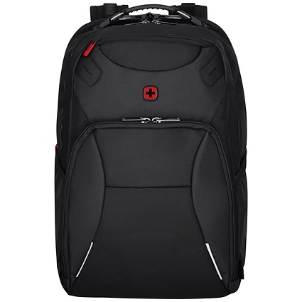 Wenger Cosmic 17 Inch Laptop Backpack with Tablet Pocket Black