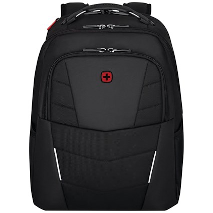 Wenger Altair 15.6 Inch Laptop Backpack with Tablet Pocket Black