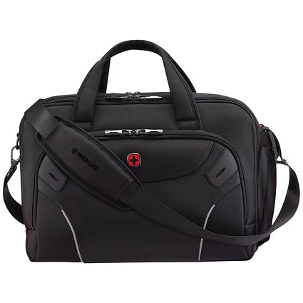 Wenger Cosmic Brief 14-16 Inch Laptop Briefcase with Tablet Pocket Black