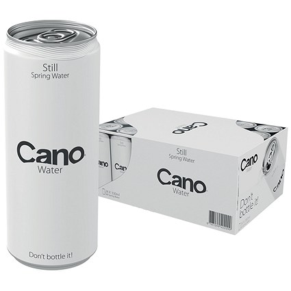 Cano Still Water, Cans, 330ml, Pack of 24